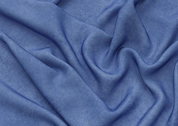 Faux Suede, Cornflower - Made to Measure Curtains - Image 4